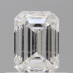 Diament szlif szmaragdowy, 0.52ct, SI2, E, GIA 3515837394