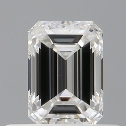 Diament szlif szmaragdowy, 0.54ct, VVS1, E, GIA 7522978351