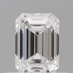 Diament szlif szmaragdowy, 0.51ct, VVS1, D, GIA 6532473902