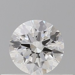 Diament szlif okrągły, 0.34ct, VVS1, E, GIA 6535367642