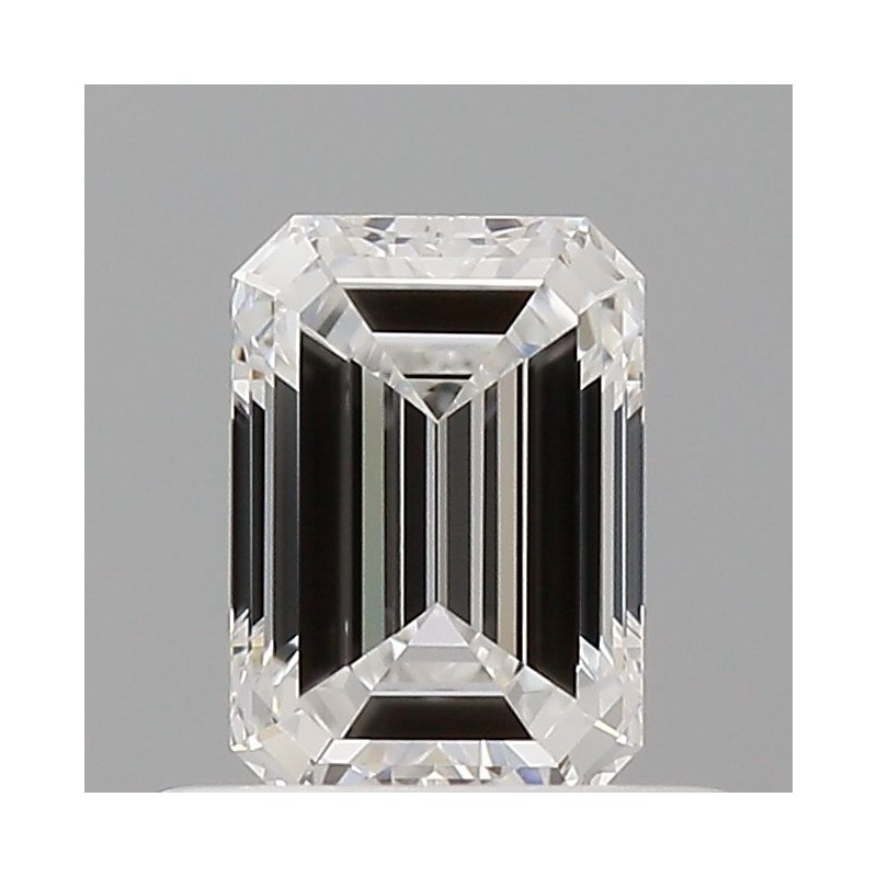 Diament szlif szmaragdowy, 0.5ct, VVS1, D, GIA 2537592109