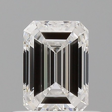 Diament szlif szmaragdowy, 0.5ct, VVS1, D, GIA 2537592109