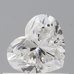 Diament serce, 0.51ct, VVS1, F, GIA 2538743739