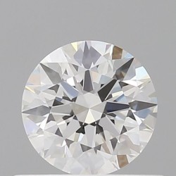 Diament szlif okrągły, 0.43ct, VVS1, F, GIA 2537457766