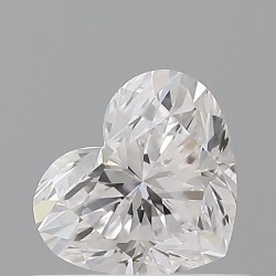 Diament serce, 0.5ct, VVS1, D, GIA 2537125671