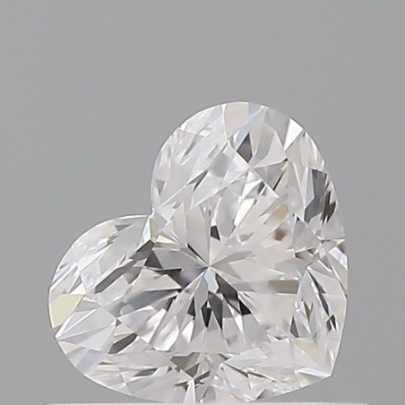 Diament serce, 0.5ct, VVS1, D, GIA 2537125671