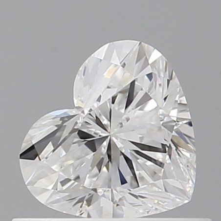 Diament serce, 0.55ct, VVS1, D, GIA 6535504806