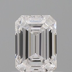 Diament szlif szmaragdowy, 0.52ct, VVS2, D, GIA 6531249975