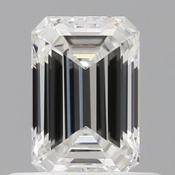 Diament szlif szmaragdowy, 0.54ct, VVS1, F, GIA 1533590648
