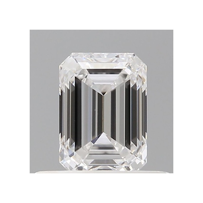 Diament szlif szmaragdowy, 0.5ct, VVS2, D, GIA 5533759655
