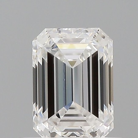 Diament szlif szmaragdowy, 0.53ct, VVS2, D, GIA 7531636551