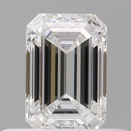 Diament szlif szmaragdowy, 0.51ct, SI1, D, GIA 6535135581