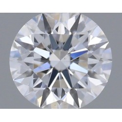 Diament szlif okrągły, 0.3ct, SI1, F, GIA 2526526601