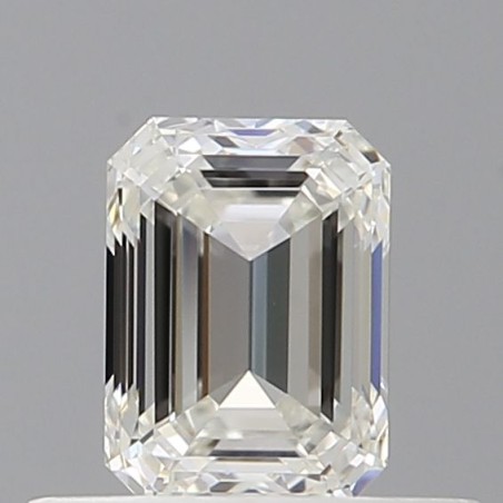 Diament szlif szmaragdowy, 0.5ct, VVS1, H, GIA 5533644191
