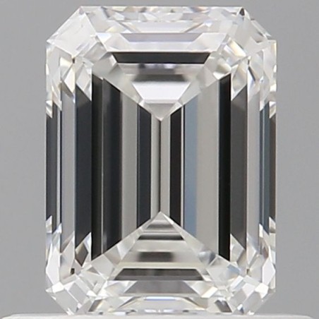 Diament szlif szmaragdowy, 0.7ct, VVS1, F, GIA 7522122555