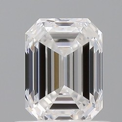 Diament szlif szmaragdowy, 0.7ct, VVS2, D, GIA 2536114244