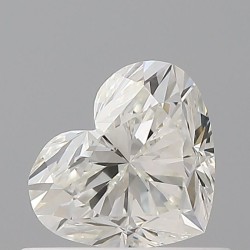 Diament serce, 0.51ct, VVS2, I, GIA 2537125481