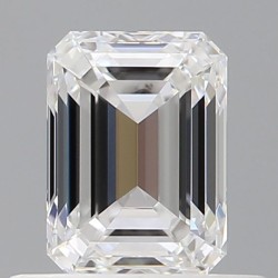 Diament szlif szmaragdowy, 0.7ct, VVS2, D, GIA 7523351244