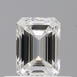 Diament szlif szmaragdowy, 0.5ct, VVS2, F, GIA 2537641507