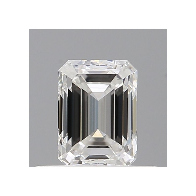 Diament szlif szmaragdowy, 0.5ct, VVS2, F, GIA 2537641507