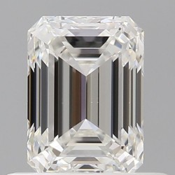 Diament szlif szmaragdowy, 0.7ct, VVS2, F, GIA 5523977848