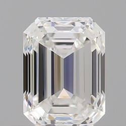 Diament szlif szmaragdowy, 0.71ct, VVS2, F, GIA 6525286691
