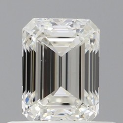 Diament szlif szmaragdowy, 0.7ct, VVS2, H, GIA 2534644906