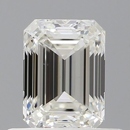 Diament szlif szmaragdowy, 0.7ct, VVS2, H, GIA 2534644906