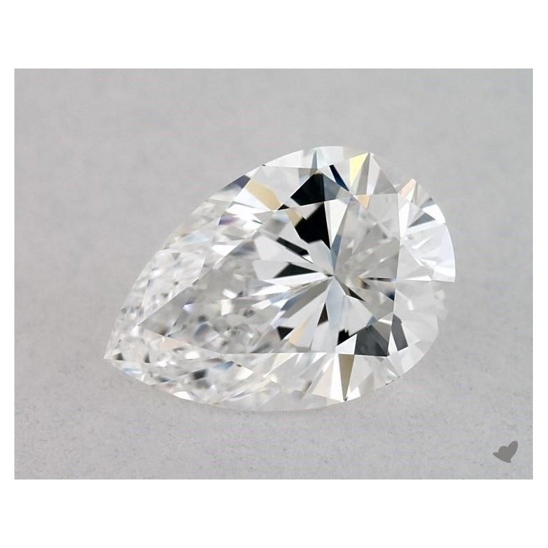 Diament szlif gruszkowy, 0.7ct, VVS2, D, GIA 1438541309