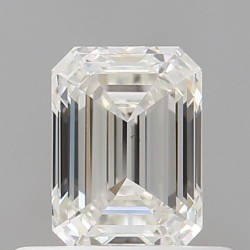 Diament szlif szmaragdowy, 0.51ct, VS1, H, GIA 2536473817