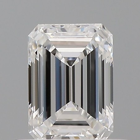 Diament szlif szmaragdowy, 0.5ct, VVS1, E, GIA 6525682180