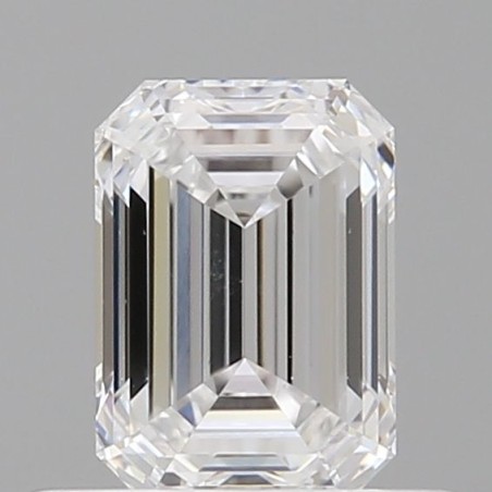 Diament szlif szmaragdowy, 0.5ct, VS2, D, GIA 2524511017