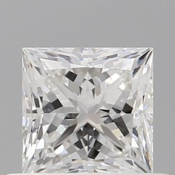 Diament szlif princess, 0.55ct, VS2, E, GIA 6525189604