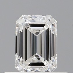 Diament szlif szmaragdowy, 0.52ct, VS1, E, GIA 7538648645