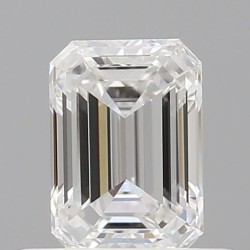 Diament szlif szmaragdowy, 0.51ct, VS1, E, GIA 2537135801