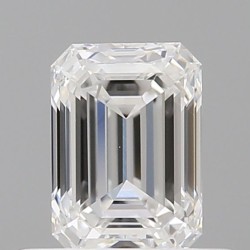 Diament szlif szmaragdowy, 0.51ct, VS1, E, GIA 7531134674