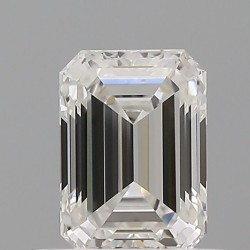 Diament szlif szmaragdowy, 0.51ct, VS2, F, GIA 7531250755