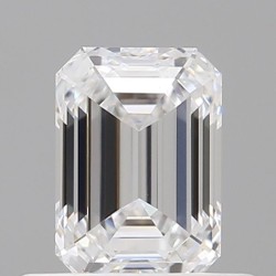 Diament szlif szmaragdowy, 0.51ct, VS1, D, GIA 2527512287
