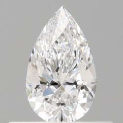 Diament szlif gruszkowy, 0.4ct, VS1, D, GIA 7531735365