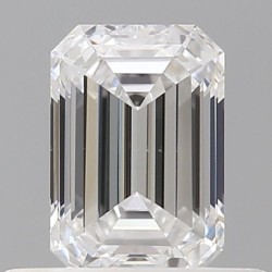 Diament szlif szmaragdowy, 0.52ct, VS1, D, GIA 5523511501