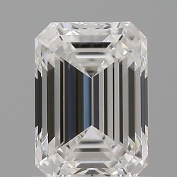 Diament szlif szmaragdowy, 0.7ct, VS1, E, GIA 6532250589