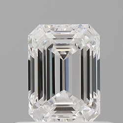 Diament szlif szmaragdowy, 0.5ct, VS1, D, GIA 5533594808