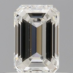 Diament szlif szmaragdowy, 0.54ct, VS2, H, GIA 1533114014