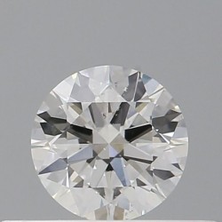 Diament szlif okrągły, 0.3ct, SI1, H, GIA 7536249009