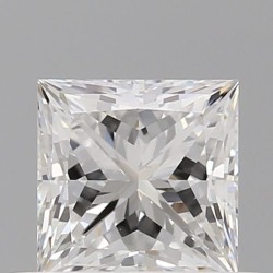 Diament szlif princess, 0.52ct, VS1, E, GIA 6532250990