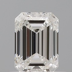 Diament szlif szmaragdowy, 0.5ct, VS1, F, GIA 6532135815