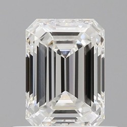 Diament szlif szmaragdowy, 0.52ct, VS2, F, GIA 6531127094
