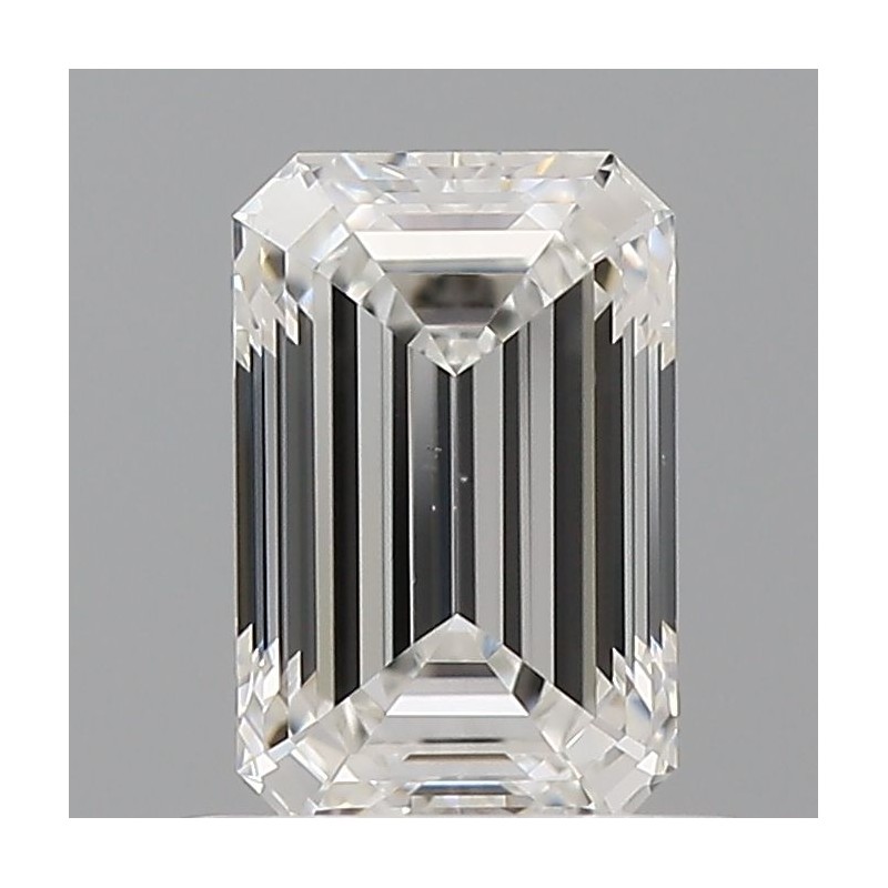 Diament szlif szmaragdowy, 0.68ct, VS2, F, GIA 7532121848