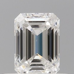 Diament szlif szmaragdowy, 0.52ct, VS2, F, GIA 6525978922