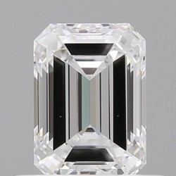 Diament szlif szmaragdowy, 0.54ct, VS1, D, GIA 7532126847